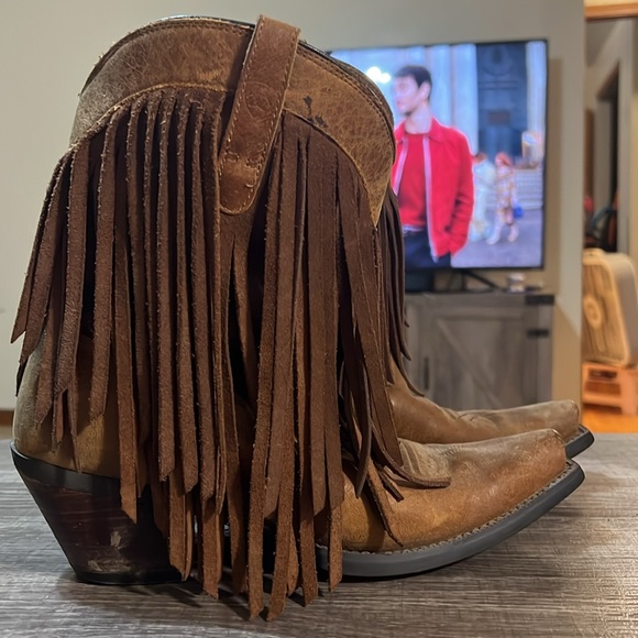 Ariat Fringe Boots Size 8 - Picture 2 of 7